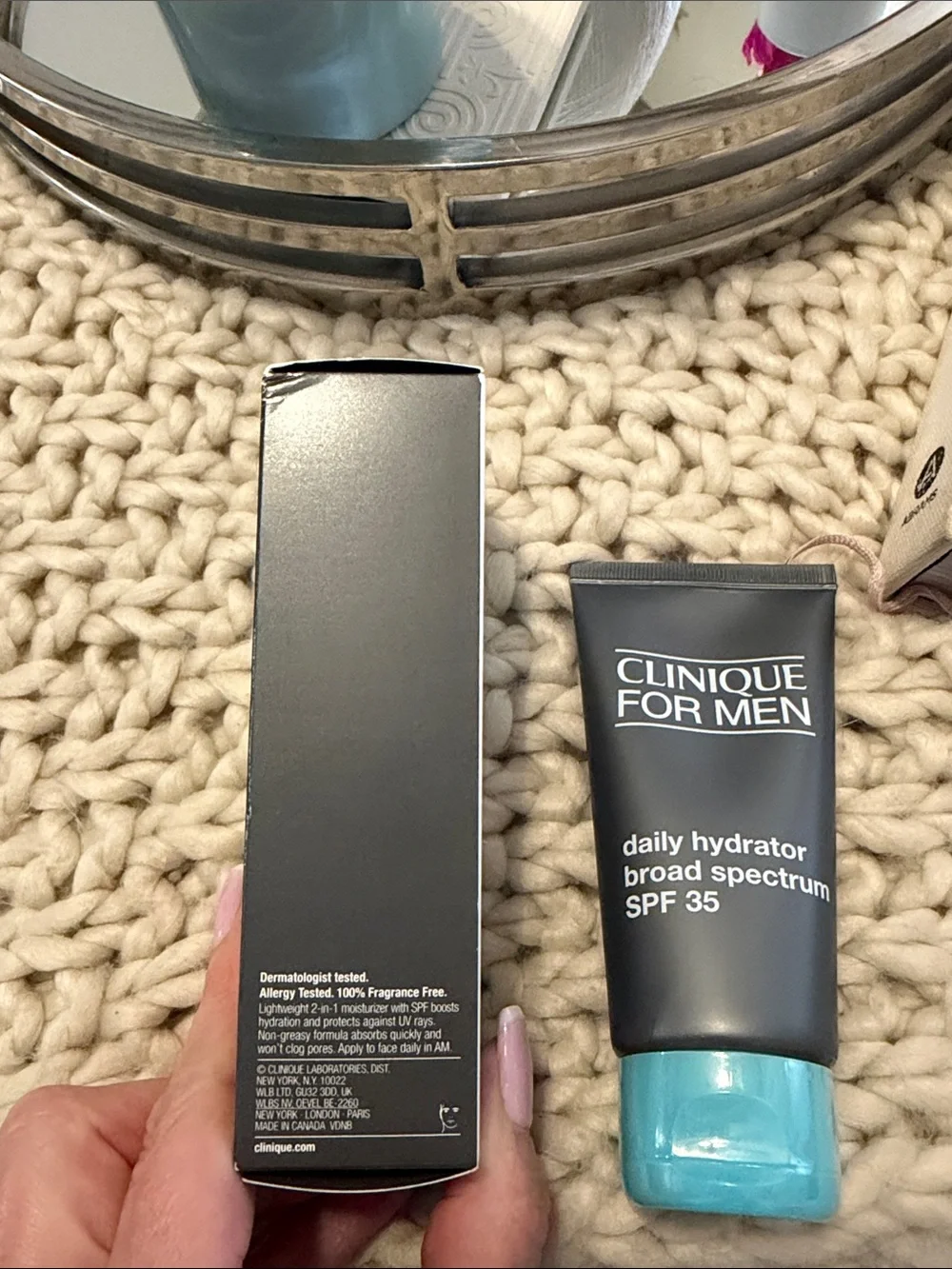 Clinique for men Daily Hydrator Broad Spectrum SPF 35 2.5oz